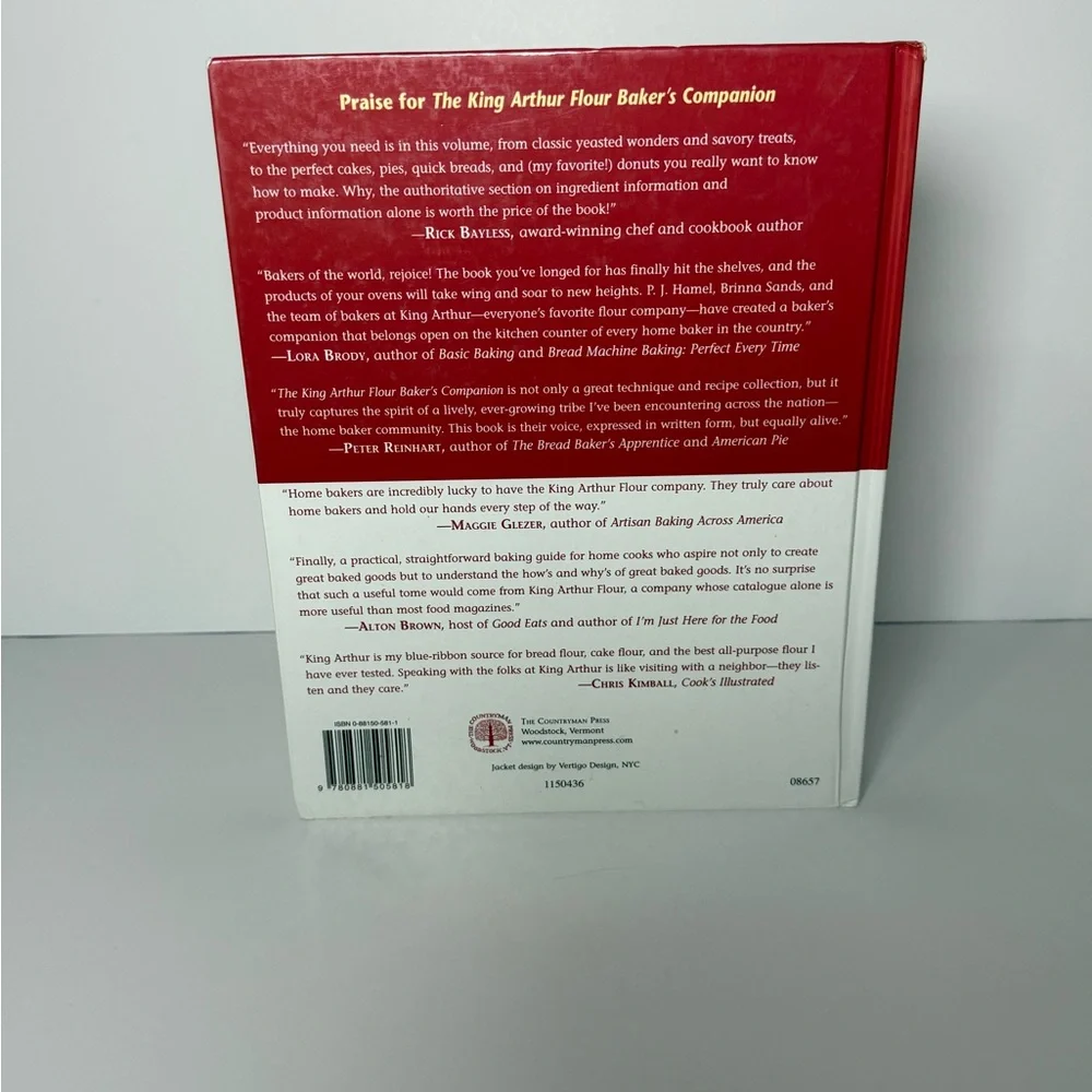 King Arthur Flour Baking Cookbook (no dust cover)